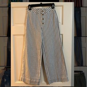 Madewell Emmett Wide-Leg Crop Pants